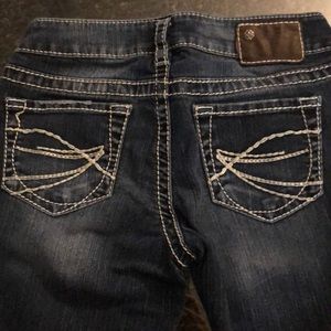 Aiko Bootcut Silver Jeans. Excellent condition!